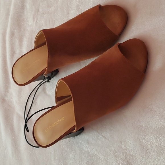 Liz Claiborne Shoes - Liz Claiborne mules high heel shoes